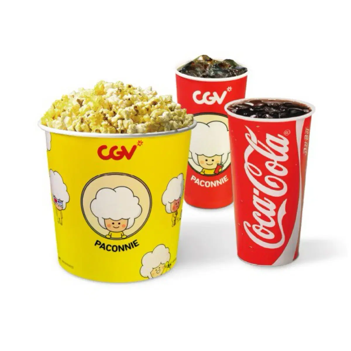 CGV 콤보 (팝콘L + 탄산M*2) 맛변경 무료